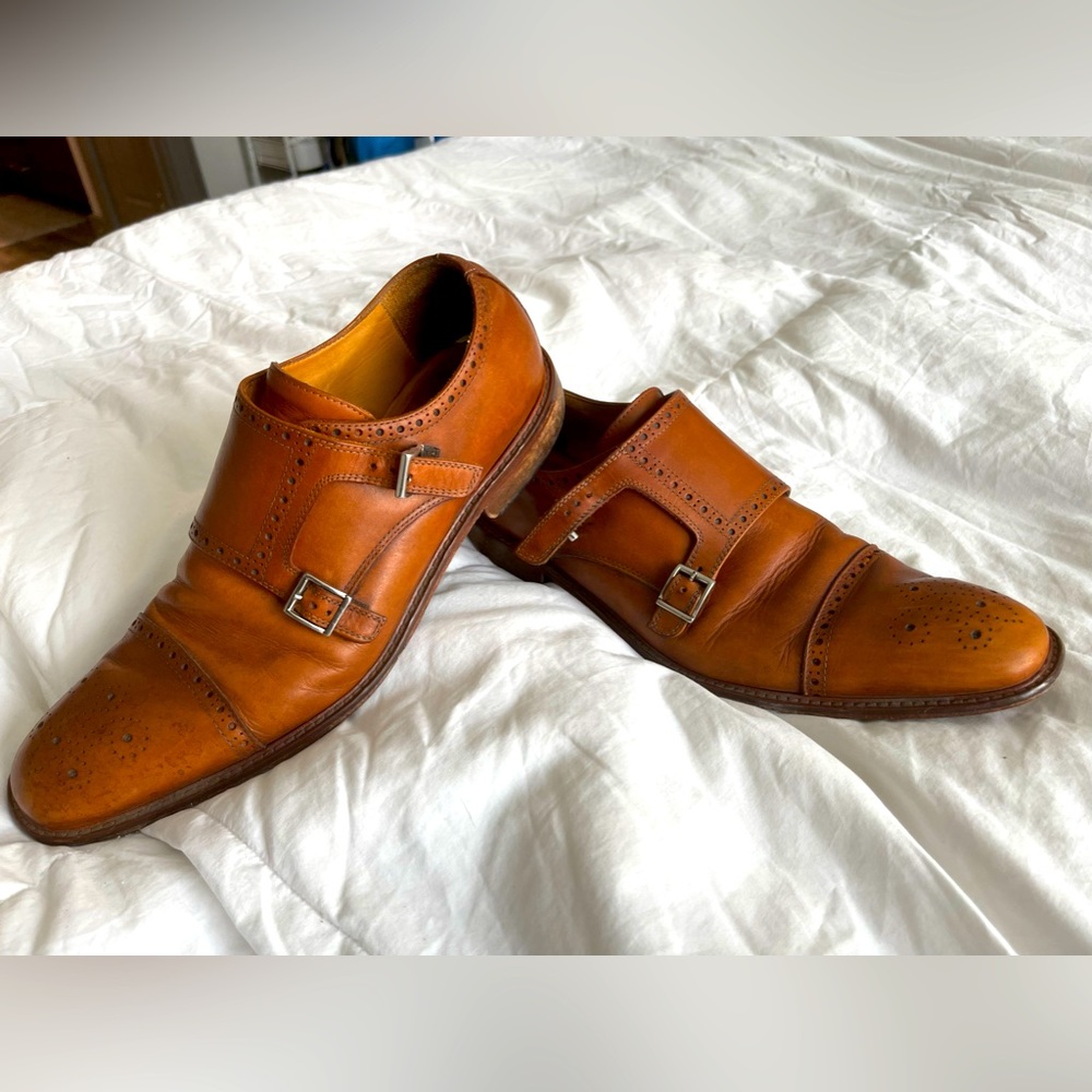 Brown leather